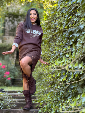 Bluza cu imprimeu CIAO BELLA [4]