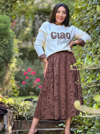 Bluza cu imprimeu CIAO BELLA [4]