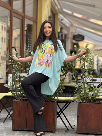 Bluza cu imprimeu cu lamai [2]