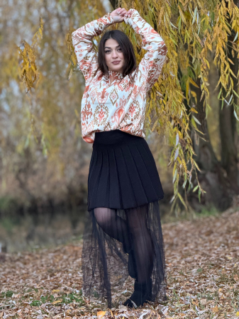 Bluza cu imprimeu etnic [1]