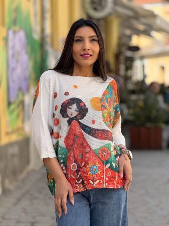 Bluza cu imprimeu fetita [1]