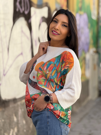 Bluza cu imprimeu fetita [3]