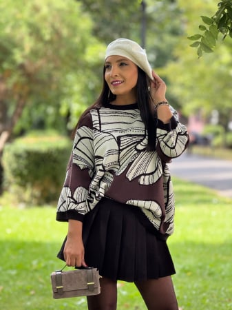 Imbracaminte de dama - Bluza cu imprimeu floral