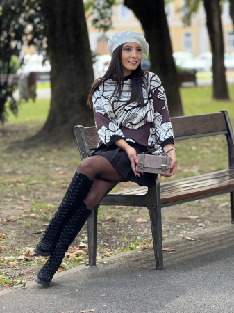 Bluza cu imprimeu floral [2]
