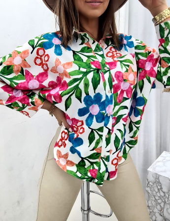 Bluza cu imprimeu floral [1]