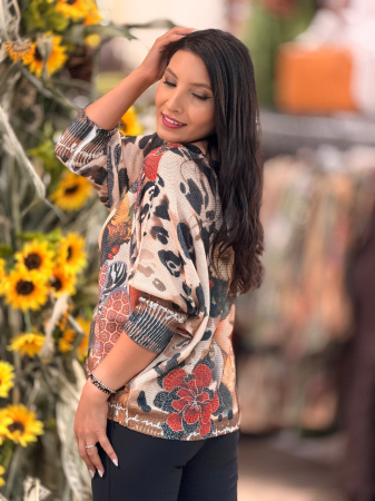 Bluza cu imprimeu Frida [3]