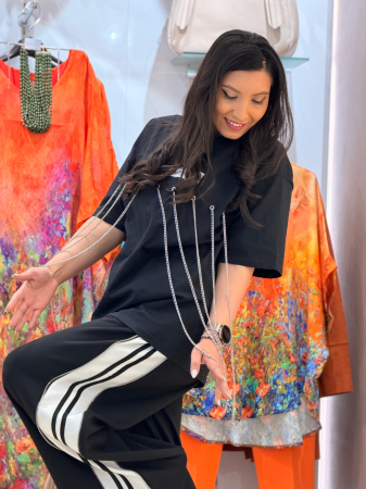 Bluze si camasi - Bluza cu lantisoare