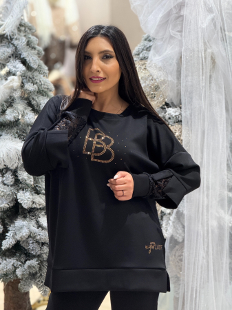 Imbracaminte de dama - Bluza cu manec adin dantela bb