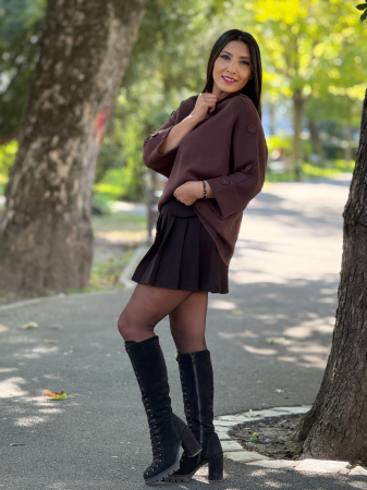 Bluza cu nasturi pe maneca [1]