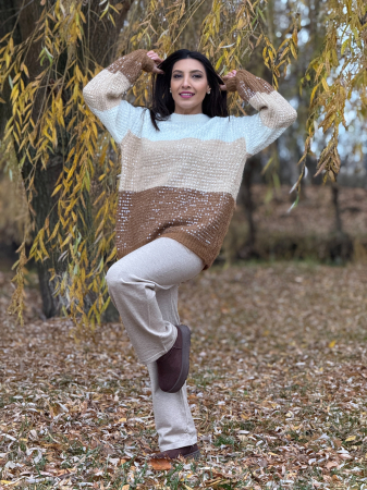 Promotii - Bluza cu paiete mari