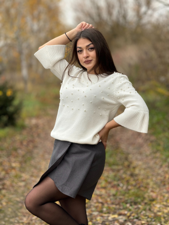 Bluze si camasi - Bluza cu perlute