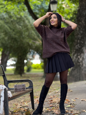 Bluza cu pietricele aplicate [1]