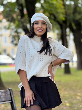 Bluza cu pietricele aplicate [2]