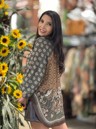 Bluza cu print floral [2]