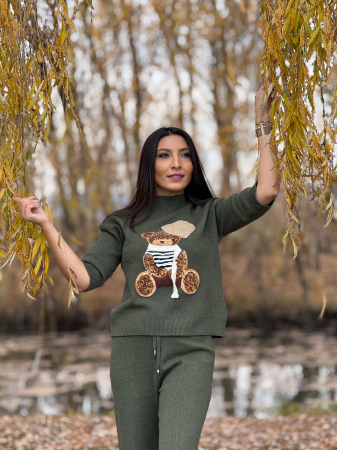 Promotii - Bluza cu ursulet