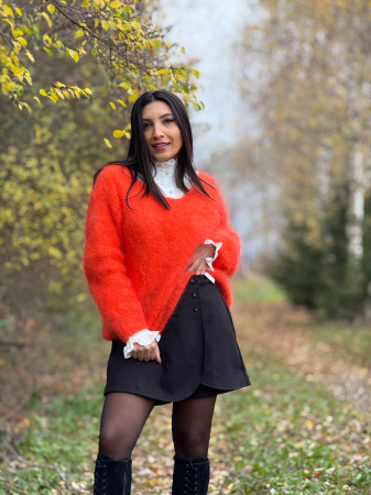 Bluza din angora cu anchior [8]