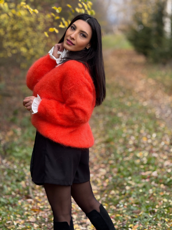 Bluza din angora cu anchior [3]