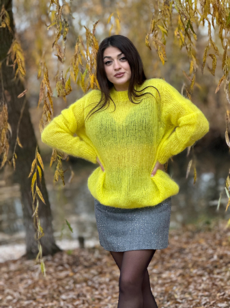 Promotii - Bluza din mohair tricotata