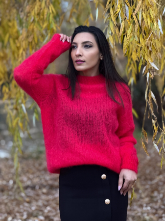 Bluze si camasi - Bluza din mohair tricotata