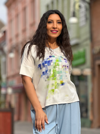 Bluza din vascoza Be Real Not Perfect [2]