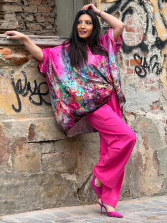 Bluza din vascoza cu imprimeu picasso [1]