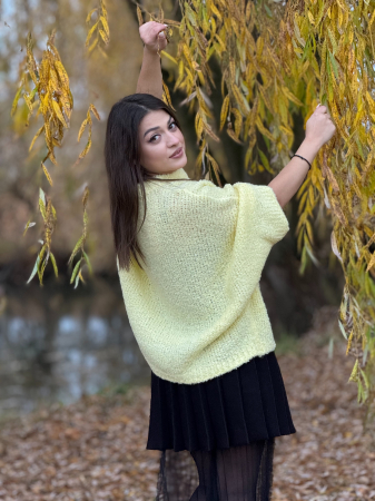 Bluza galbena buclata [3]