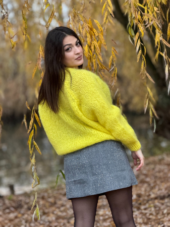 Bluza galbena din mohair [3]