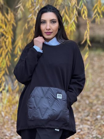 Bluza lejera cu buzunar matlasat [1]