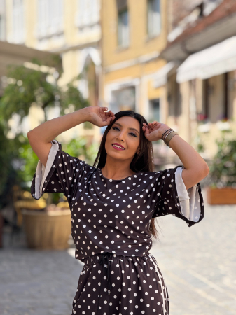 Bluza lejera cu imprimeu buline [2]