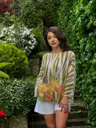 Noutati - Bluza lejera cu print  floral