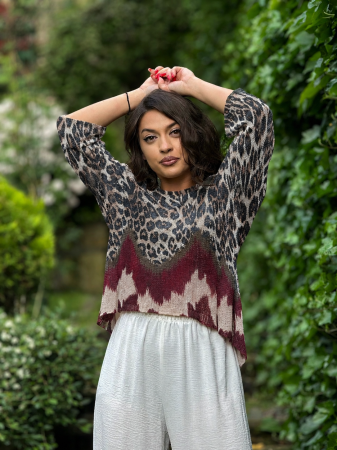 Noutati - Bluza leopard passion