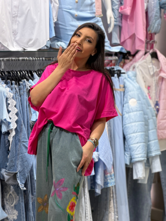 Bluza roz oversiza [1]