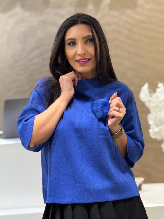 Bluza tricotata pe gat [1]