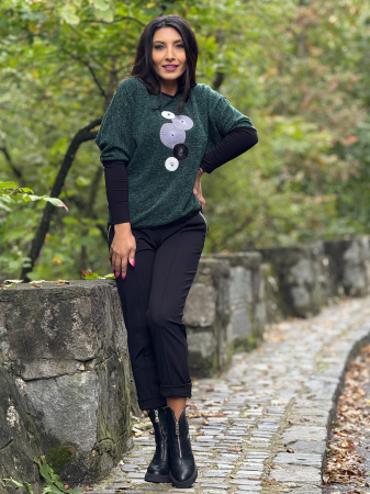 Bluza verde cu cercuri [1]