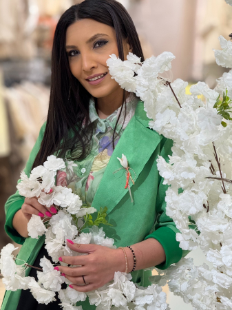 Accesorii de dama - Brosa ghiocel