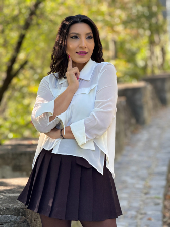 Rochie lunga cu anchior si bujori [2]
