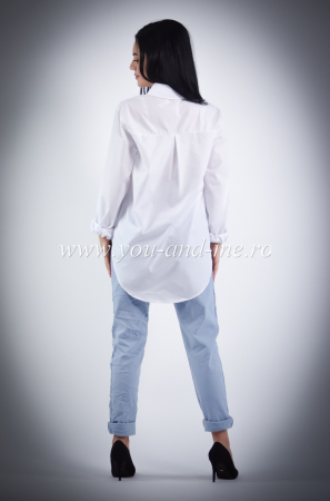 Camasa asimetrica albă [1]