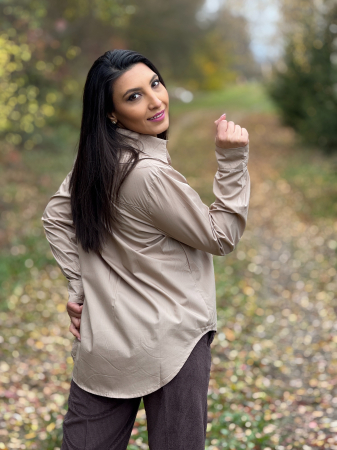 Camasa bej asimetrica [1]