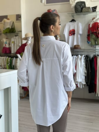 Camasa cu broderie florala eleganta [3]