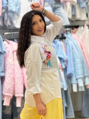 Camasa cu colibri cu paiete [3]