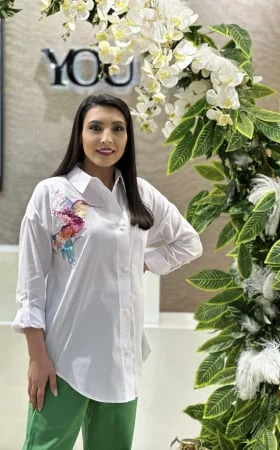 Camasa cu colibri cu paiete [2]