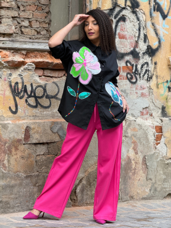 Camasa cu flori cu paiete [5]