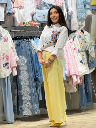 Noutati - Camasa cu imprimeu girafa