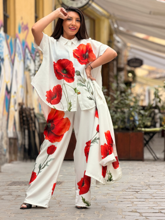 Camasa cu imprimeu maci [6]