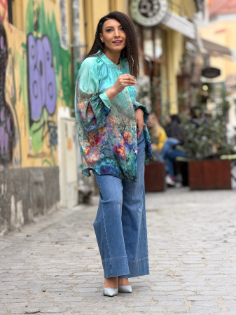 Camasa cu nasturi si impimeu picasso [2]