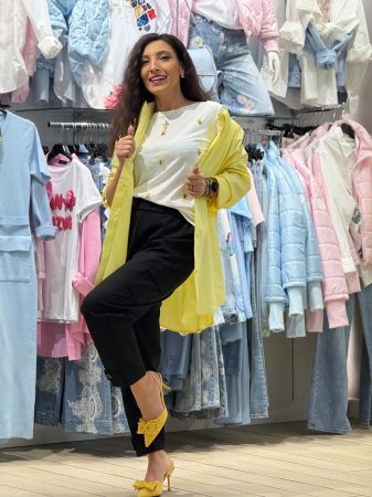 Camasa galbena cu maneca reglabila [6]