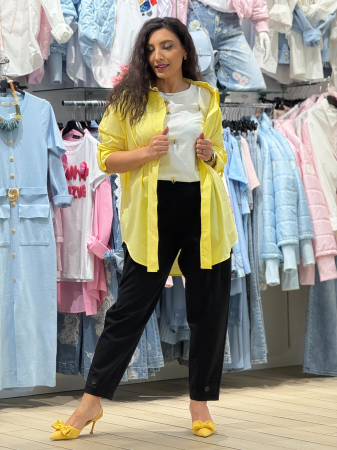 Camasa galbena cu maneca reglabila [4]