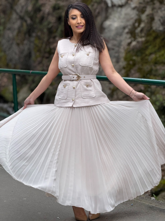 Compleuri si costume - Compleu cu fusta plisata