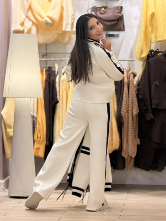 Compleu din tricot cu dungi [1]