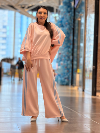 Compleu roz cu dungi [3]